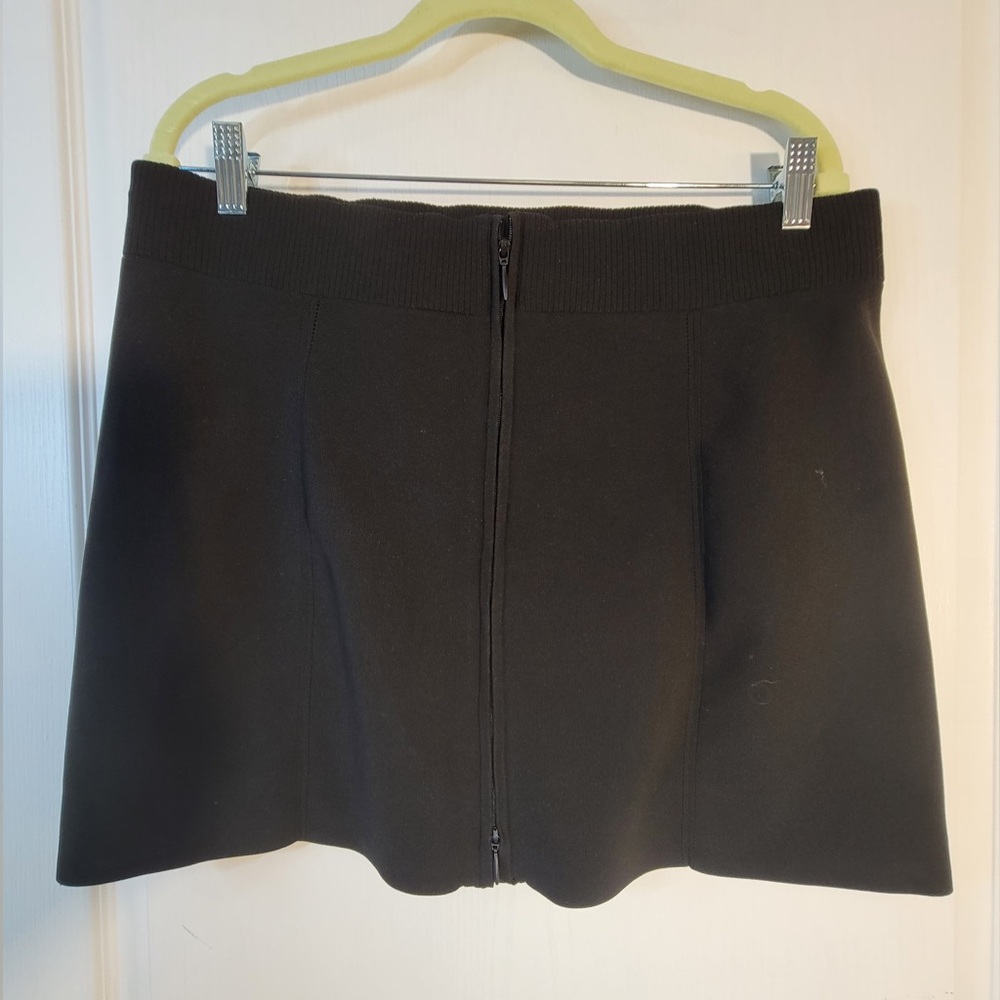 Lululemon✨Ribbed-Knit Mini Skirt RARE•Black•Knit Full Zip Skirt•Like New•Large - Picture 7 of 15